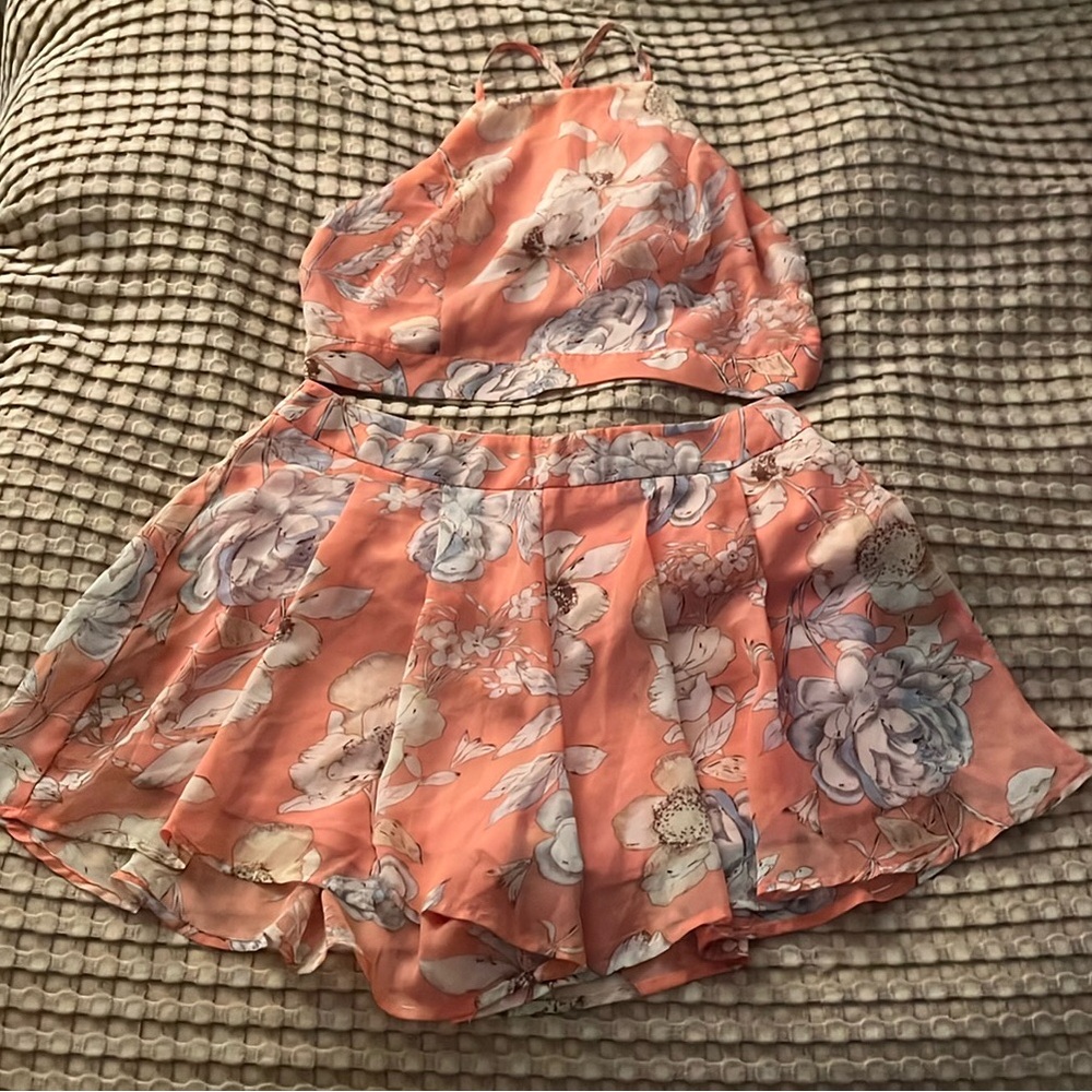 Floral Two piece set